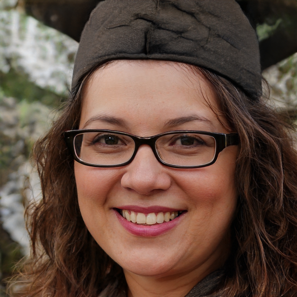 Portrait of a young musician looking toward the stage lights.