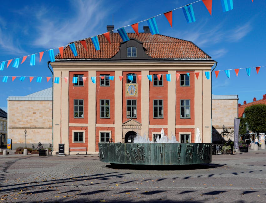 An atmospheric venue prepared for the next music event.
